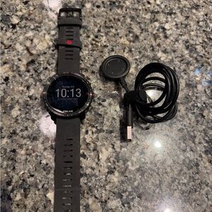 Polar Grit X Pro Smartwatch with Charging Cable